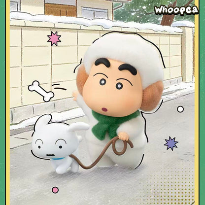 Crayon Shin-chan Retro Shiro Series Figure Blind Box