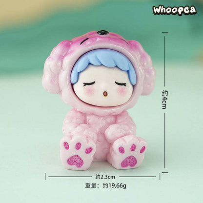 Sleeping Boy Collection, Mini Figures, 6 Colors