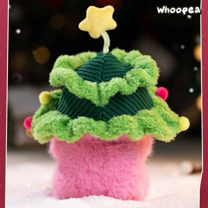 WAKUKU サンタキューティインピンクシリーズ ビニールぬいぐるみ 限定フィギュア