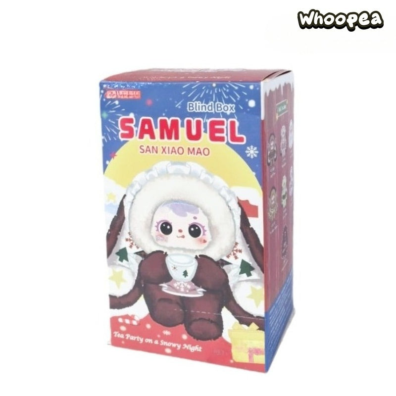 サミュエル 雪の夜のティーパーティーシリーズ ぬいぐるみ ブラインド