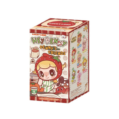 HEY PENNY PENNY'S FRIENDS Series Plush Pendant Blind Box